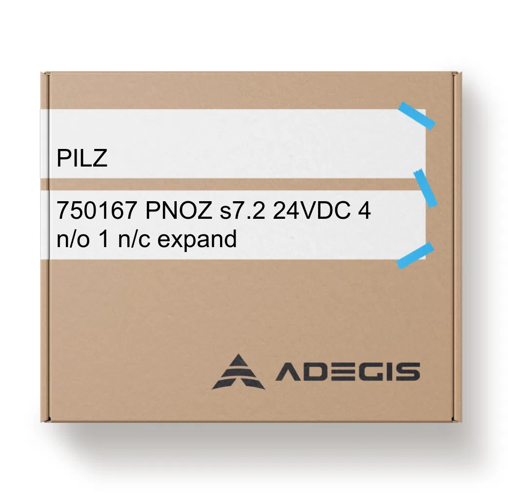 Zamów 750167 PNOZ s7.2 24VDC 4 n/o 1 n/c expand PILZ | ADEGIS