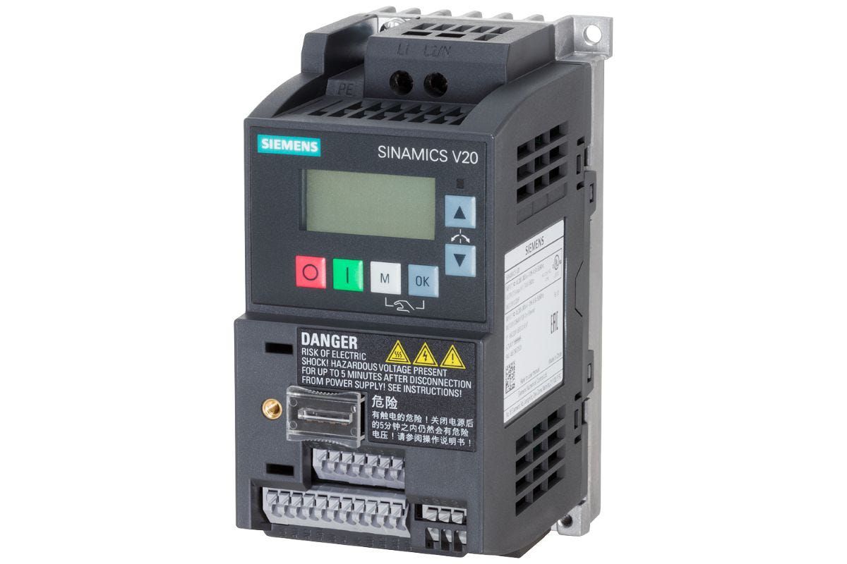 6SL3210-5BB12-5UV1 Siemens, VFDs & Frequency Converters