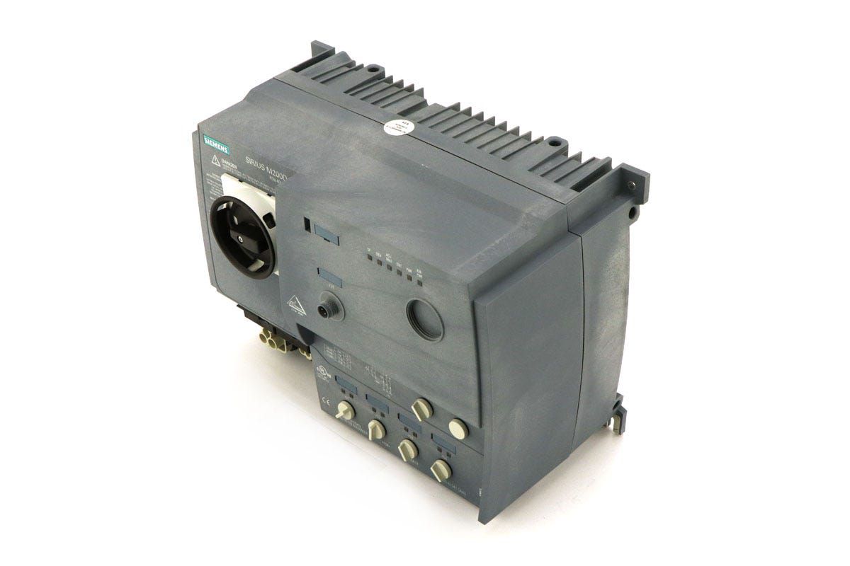 Siemens 3RK1325-6LS41-1AA0 M200D, ASI Std, Mech, 1.5-12A, Rev, No Ctl — Electric Motors