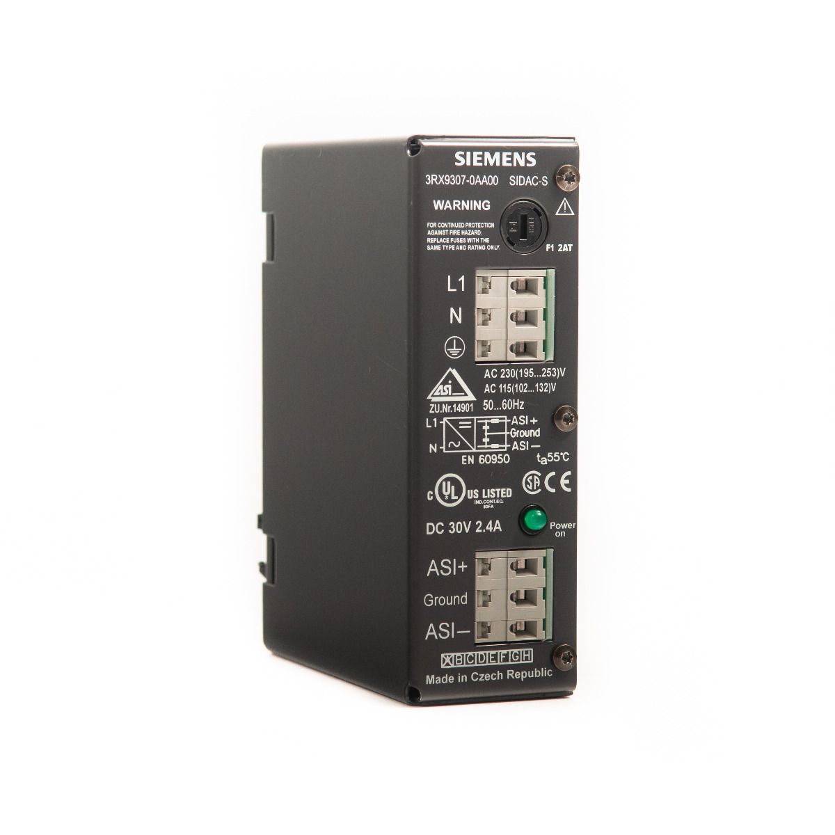Siemens 3RX9307-0AA00 Notice: Phase-out type AS-Interface power supply unit with data decoup... — Alimentatori e regolatori di potenza
