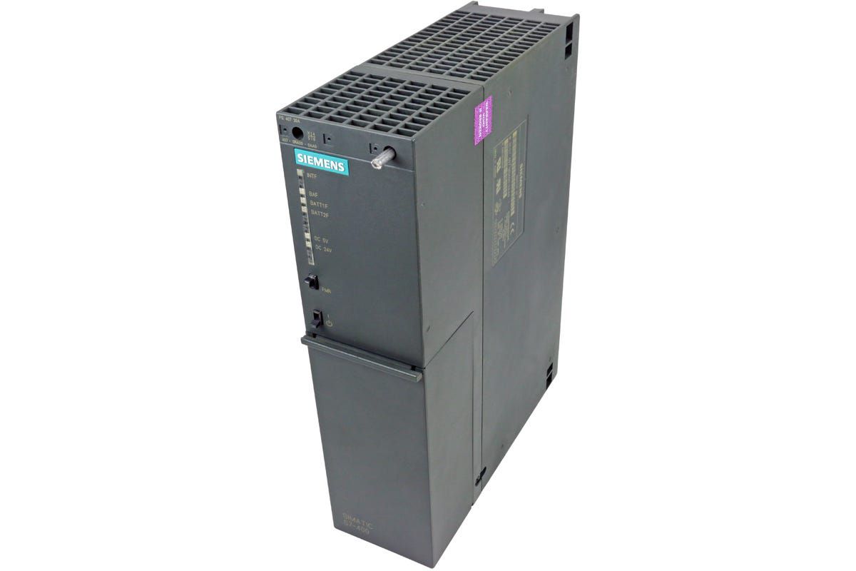 Siemens 6ES7407-0RA00-0AA0 SIMATIC S7-400, PS 407 POWER SUPPLY, 20A, 120/230V AC, 5V/20A DC — Controllo e HMI