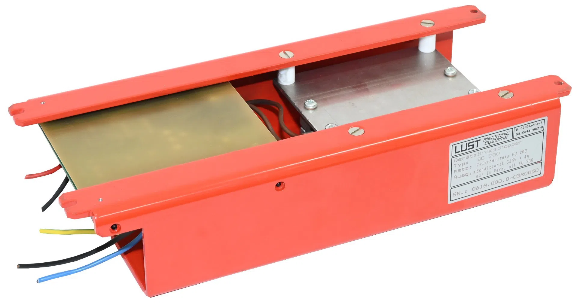 Lust BC 200 BC 200 Braking Chopper – 365V 4A for FU 200 Inverter Systems — Fuentes de alimentación