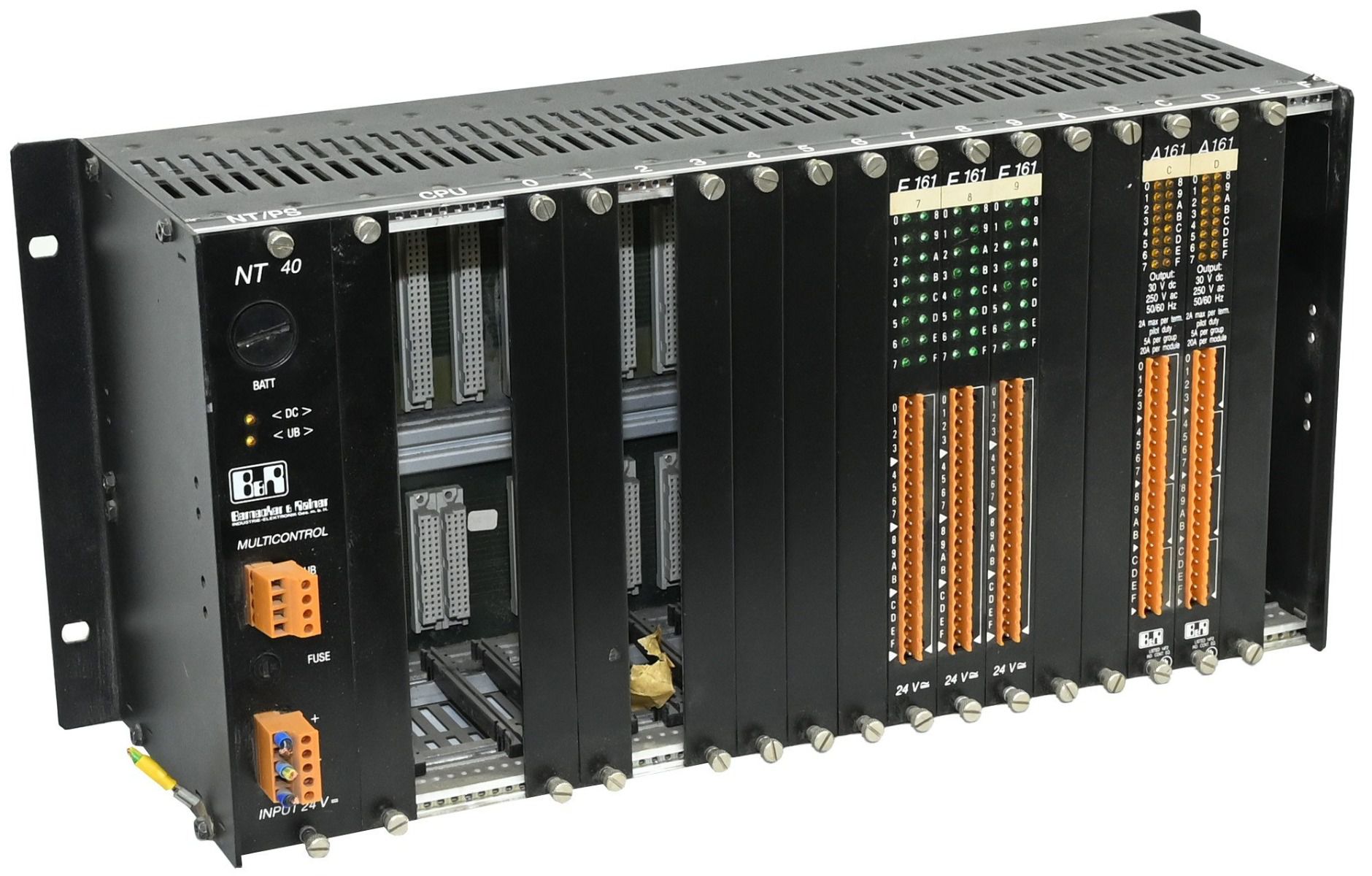 B&R ECNT40-0 Industrial Controller with Ethernet Connectivity — Power Supply