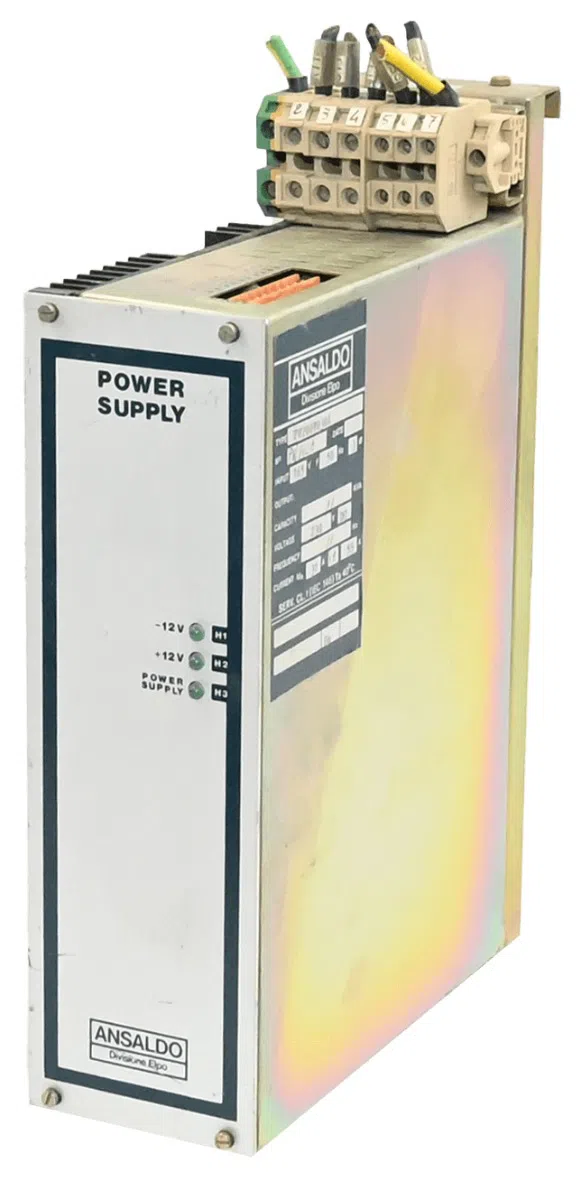 Ansaldo energia PW200V030A DC Power Converter 230VDC 30A 3-Phase Input — Fuentes de alimentación