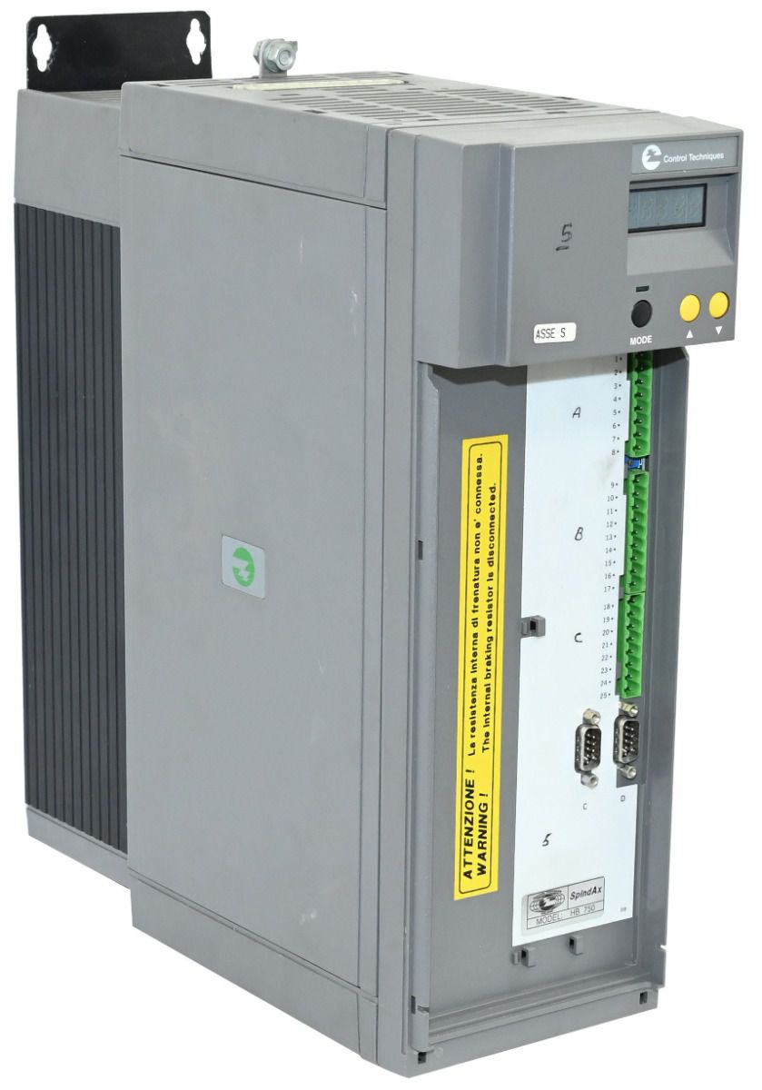 Control Techniques SpindAx HB 750 SpindAx HB 750 – AC Spindle Drive 7.5 kW — Inverter e convertitori di frequenza